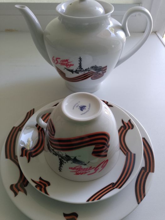 Разное. Фарфоровый набор "РЫБКИ".