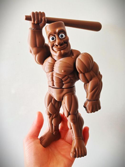 Tung tung Tralalelo коледни фигури -Italian Brainrot Christmas Edition