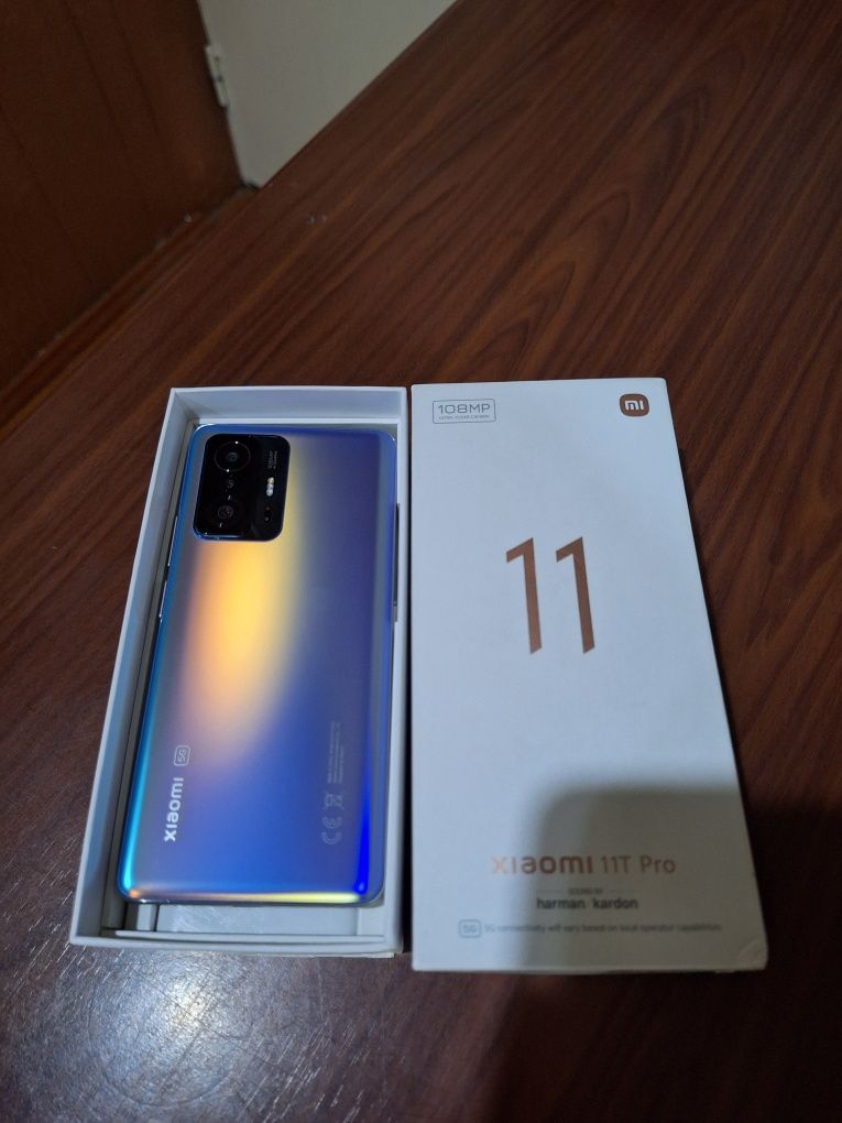 Смартфон Xiaomi 11T Pro 8+8/256GB 5G Blue!