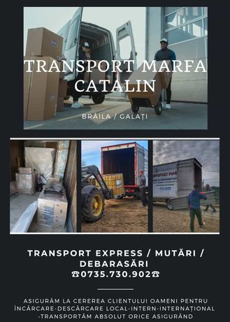 Curatenie / Mutari / Debarasari / Manipulanti /Transport