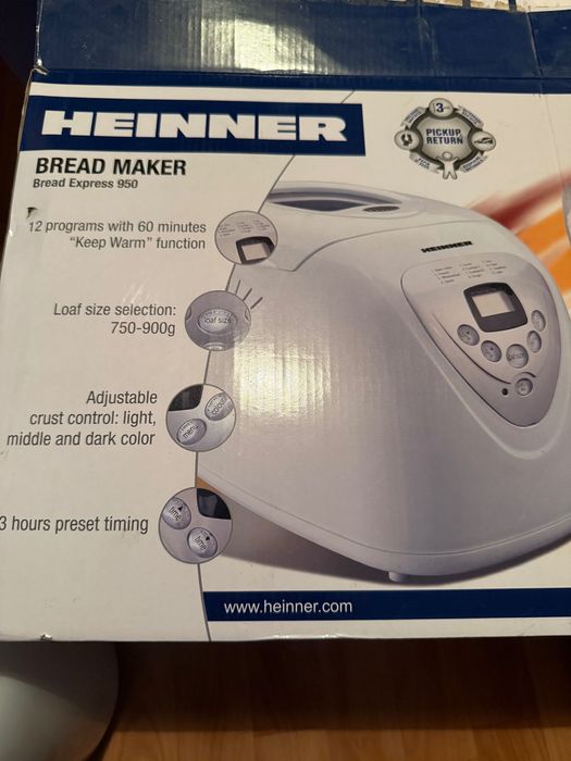Хлебопекарна  Heinner 700W – 12 програми