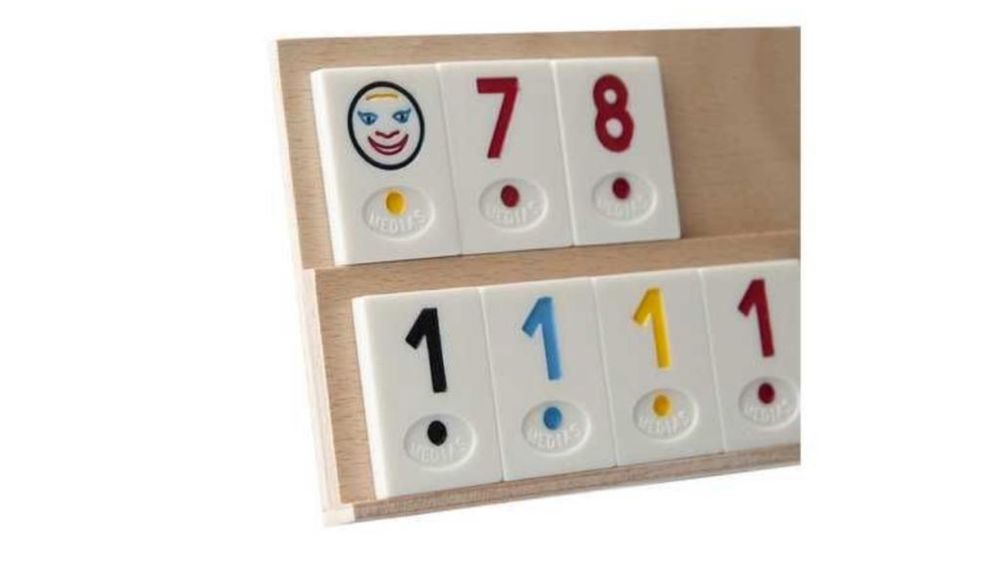 Joc Rummy remi Medias produs nou cu piese din praf de piatra