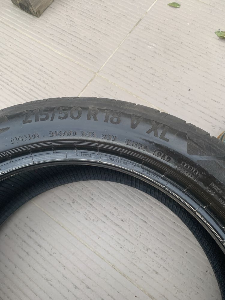 Amvelope de vara Continental 215/50 R18 V XL