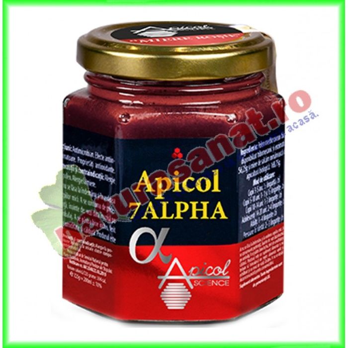 Apicol 7 Alpha "Mierea rosie" 200 ml Apicolscience