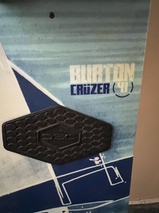 Сноуборд Burton 141см с автомати + подарък обувки