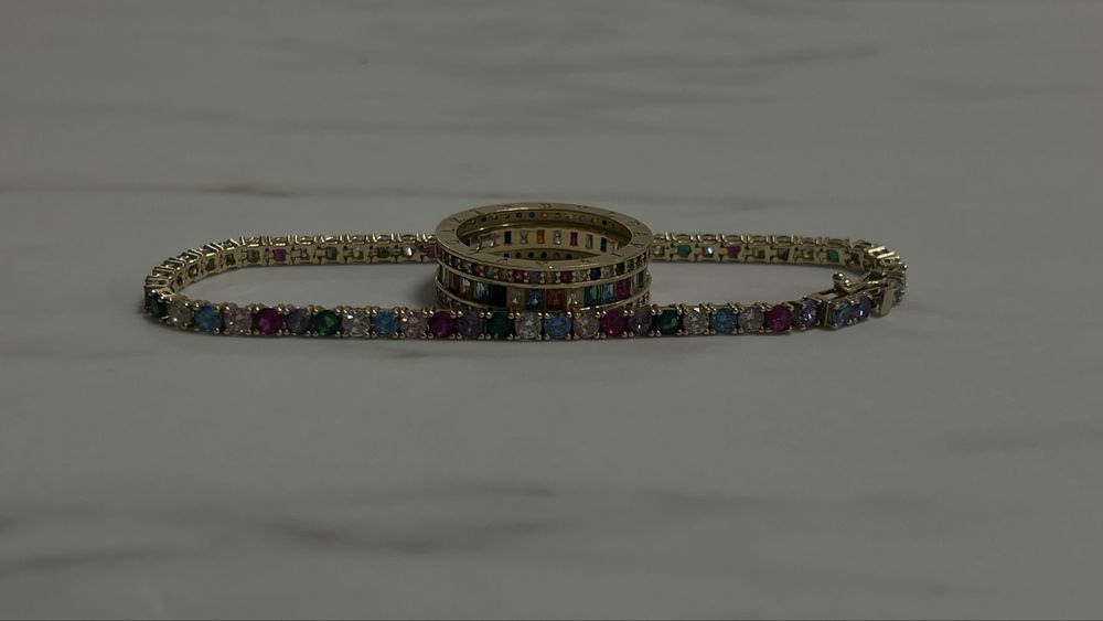 Vand set inel cu brățară bvlgari