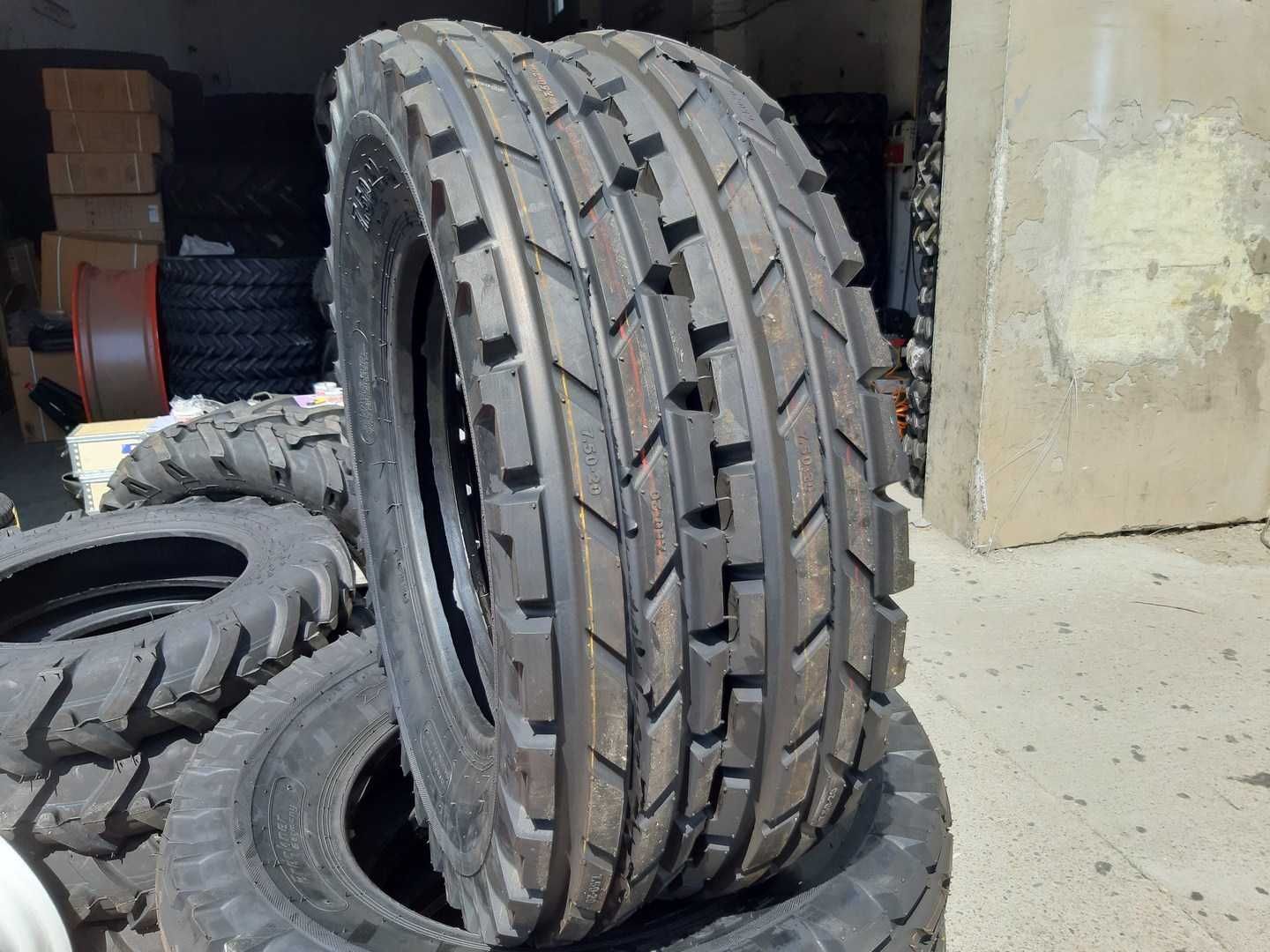 cauciucuri noi 7.50-20 directie tractor fata oferta 10pliuri MOTRICA