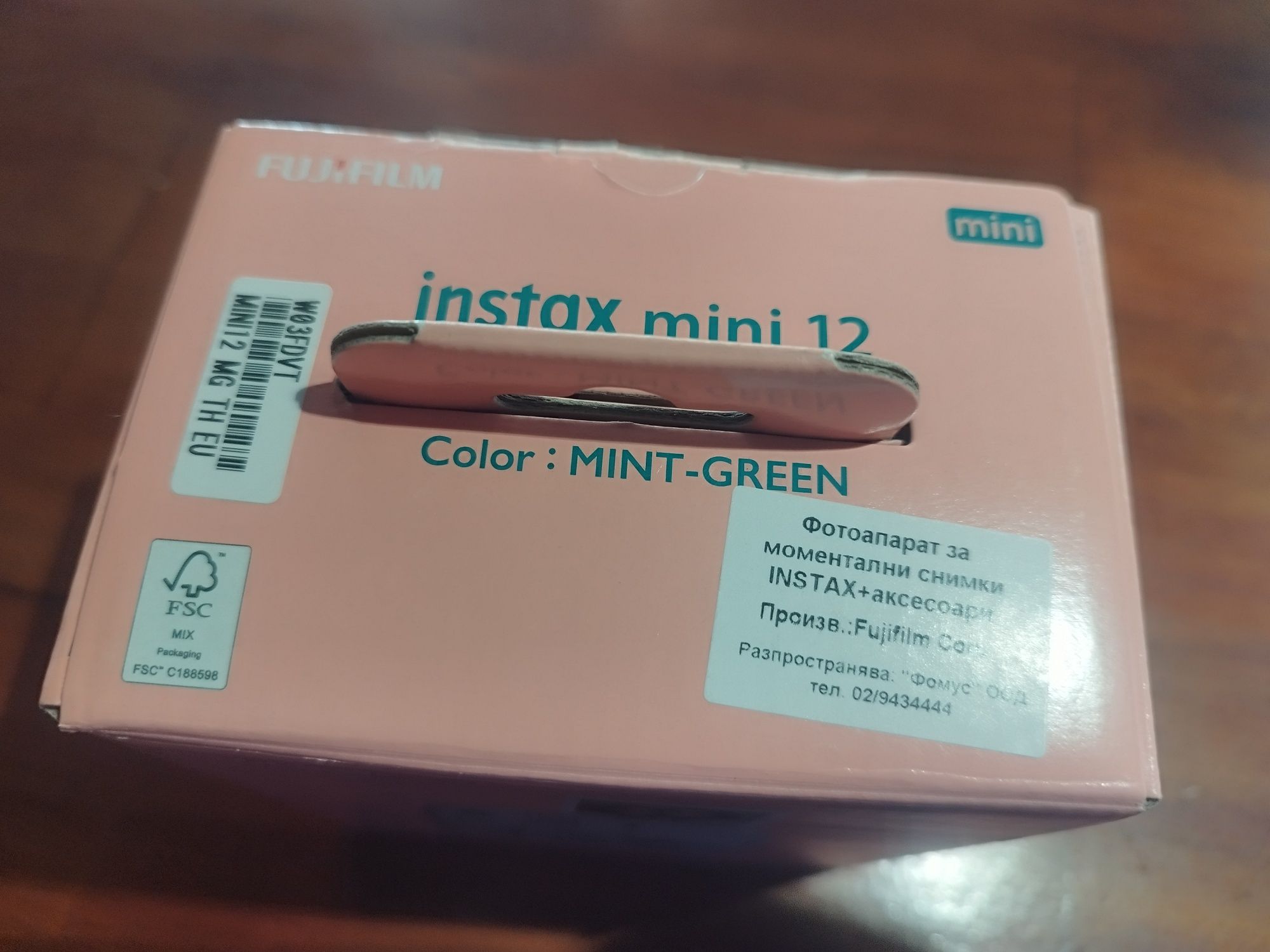 Fujifilm Instax mini 12 фотоапарат за моментни снимки