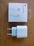 Încărcător și cablu iPhone 20w original Usb C Lightning