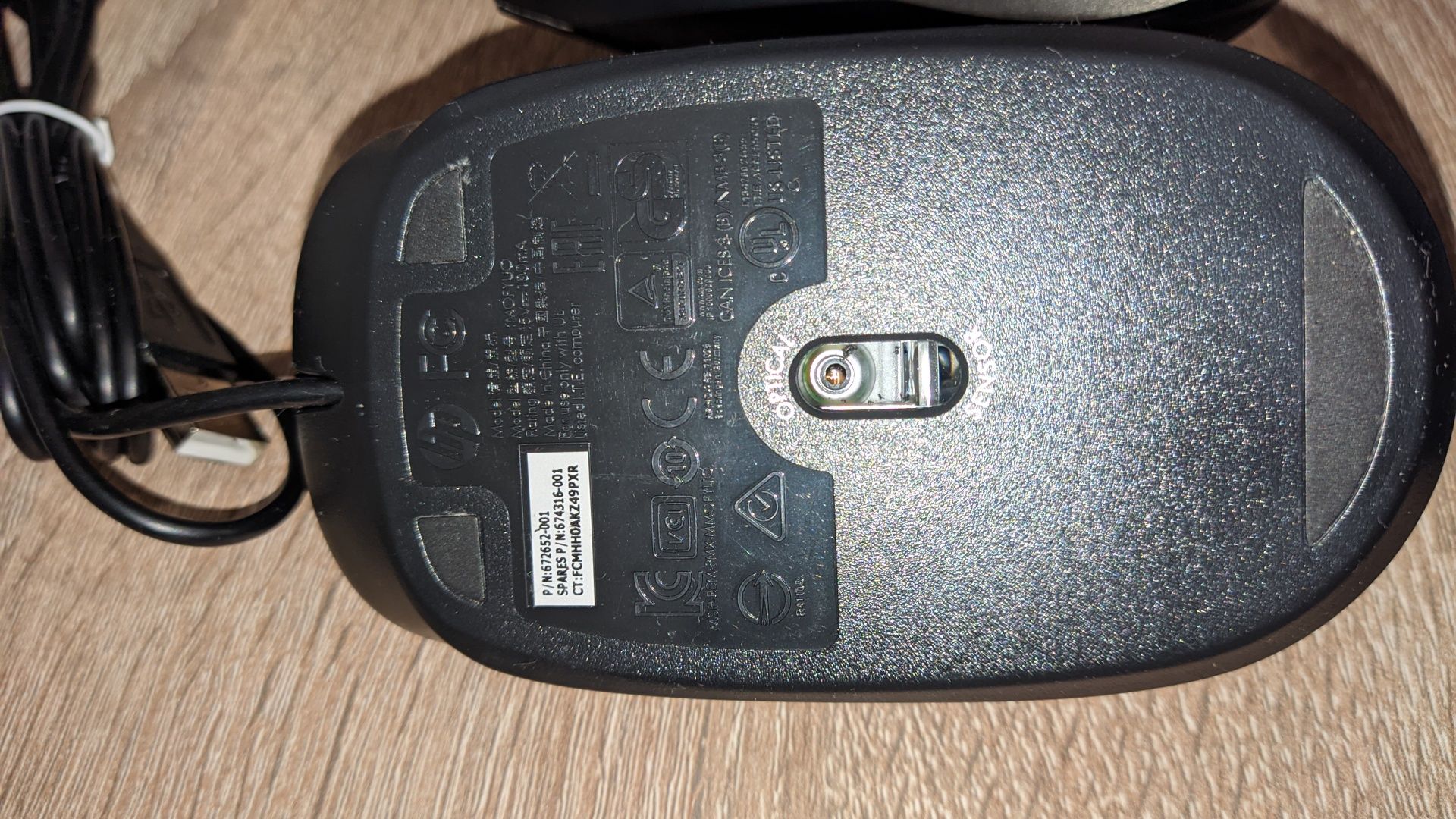 Mouse usb wireless Logitech, HP