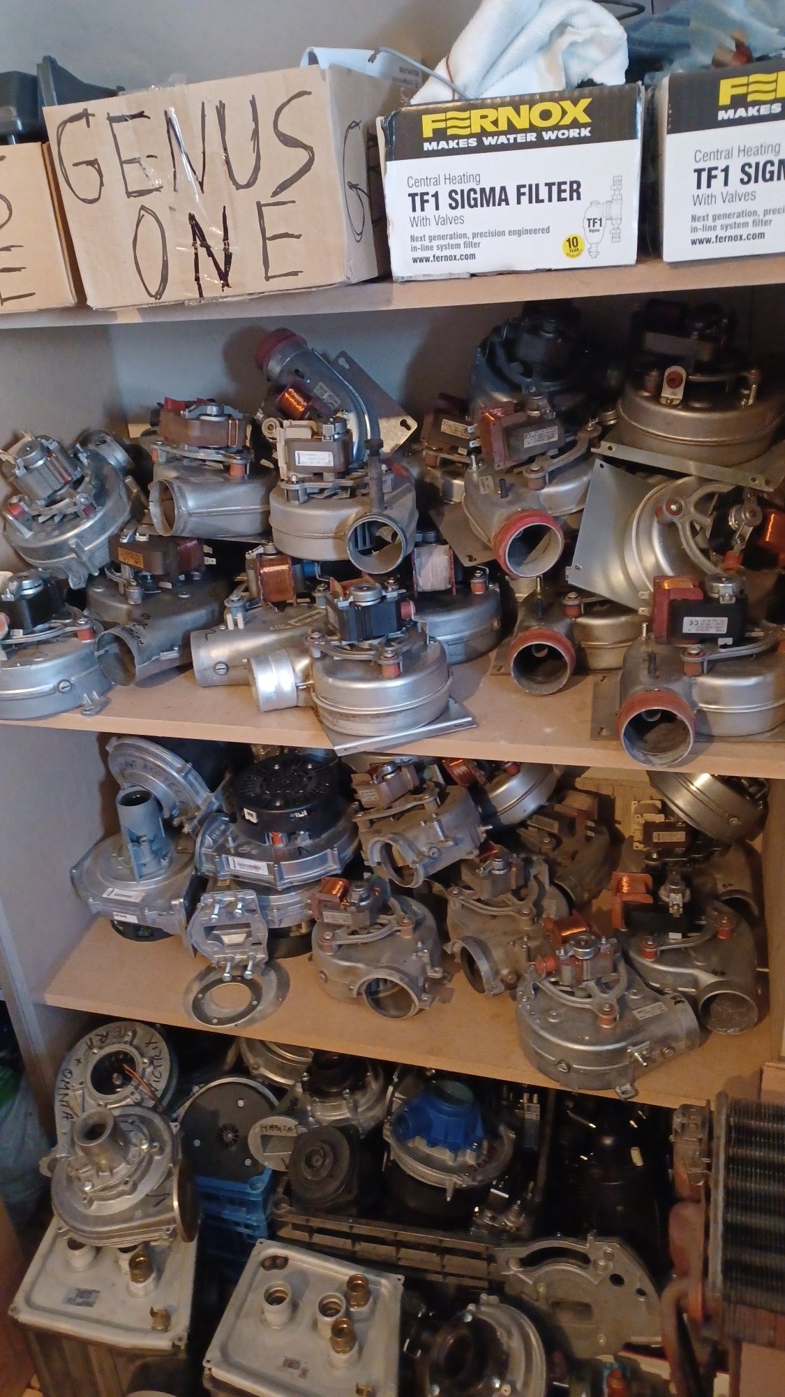 Ventilator suflanta  turbina centrala termica soba ulei uzat