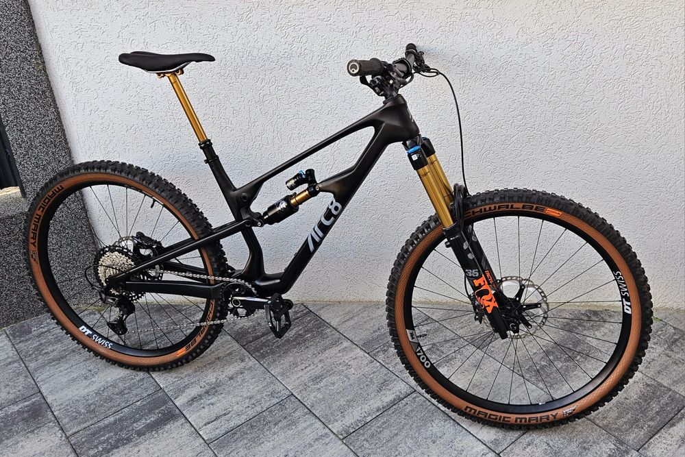 MTB Carbon Full Suspension Kashima bicicleta L 29 XT Dt swiss