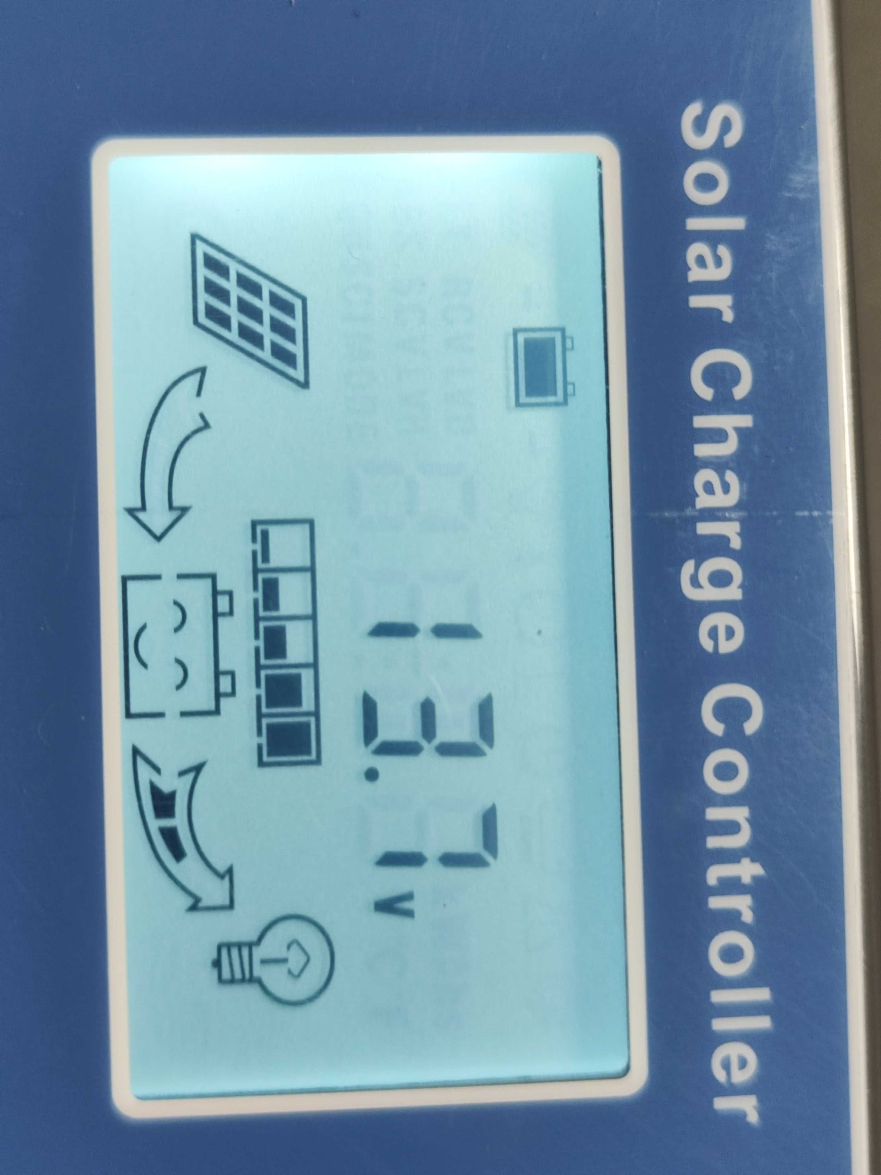 VIXKPIRR 60A соларен контролер PWM с LCD и 4 USB порта