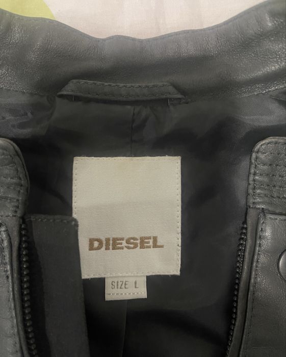 Jacheta/geaca piele Diesel, L