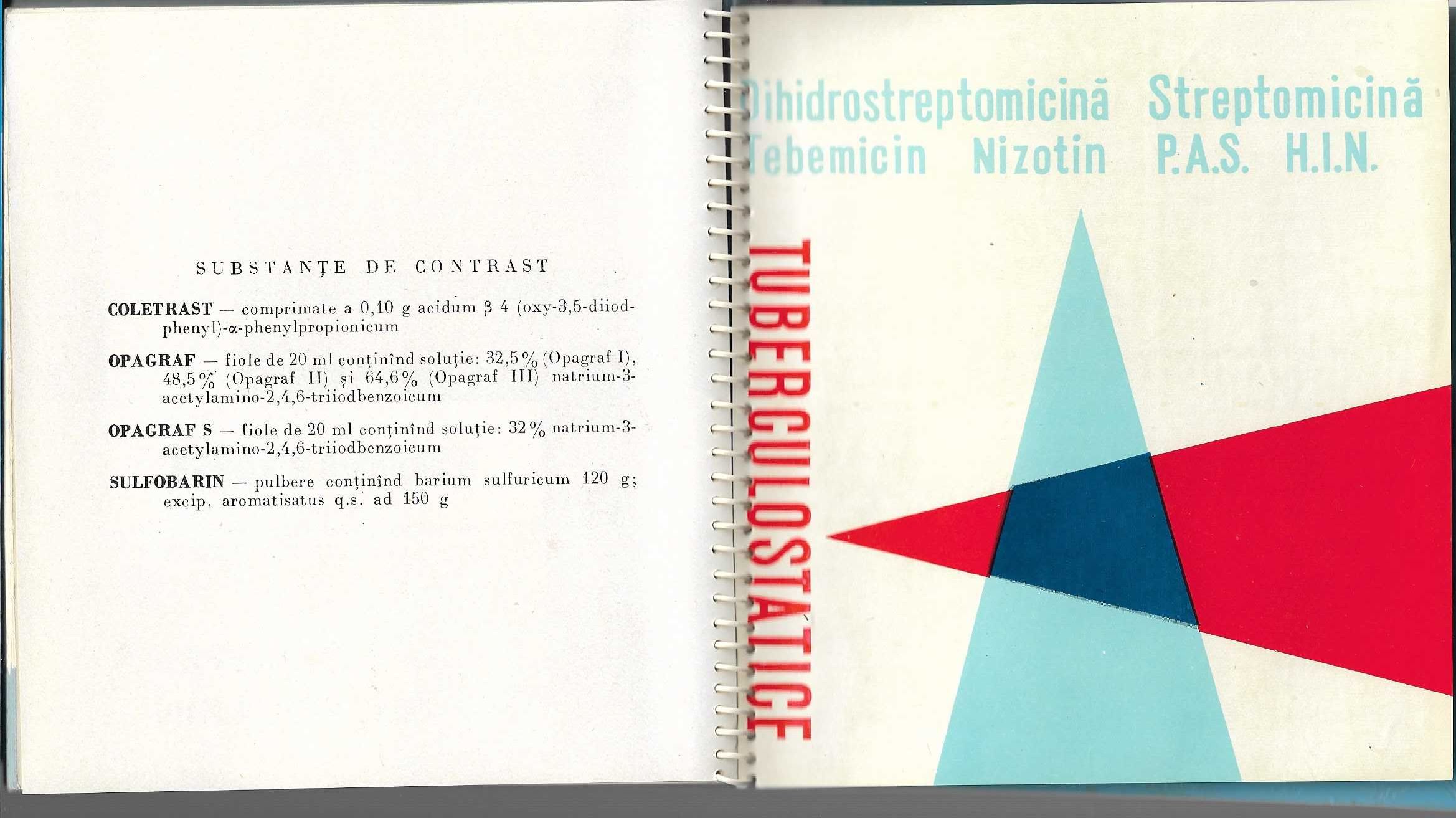 Agenda de birou 1964 pentru medici, obiect de colectie