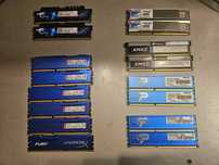Rami ddr3 PC placute 2 si 4gb HyperX Patriot Corsair G Skill