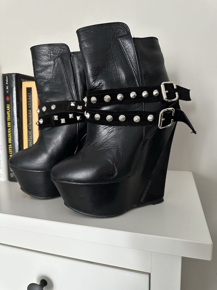 Botine piele  Mexton