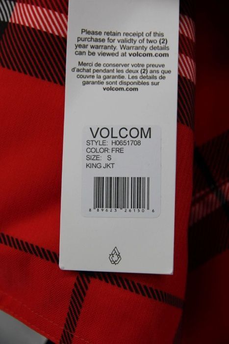 Volcom, XS/S/M, ново, оригинално ски / сноуборд яке 0wjt