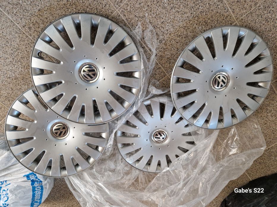 Roți Michelin 205/60/R16 iarnă, jenți tablă VAG