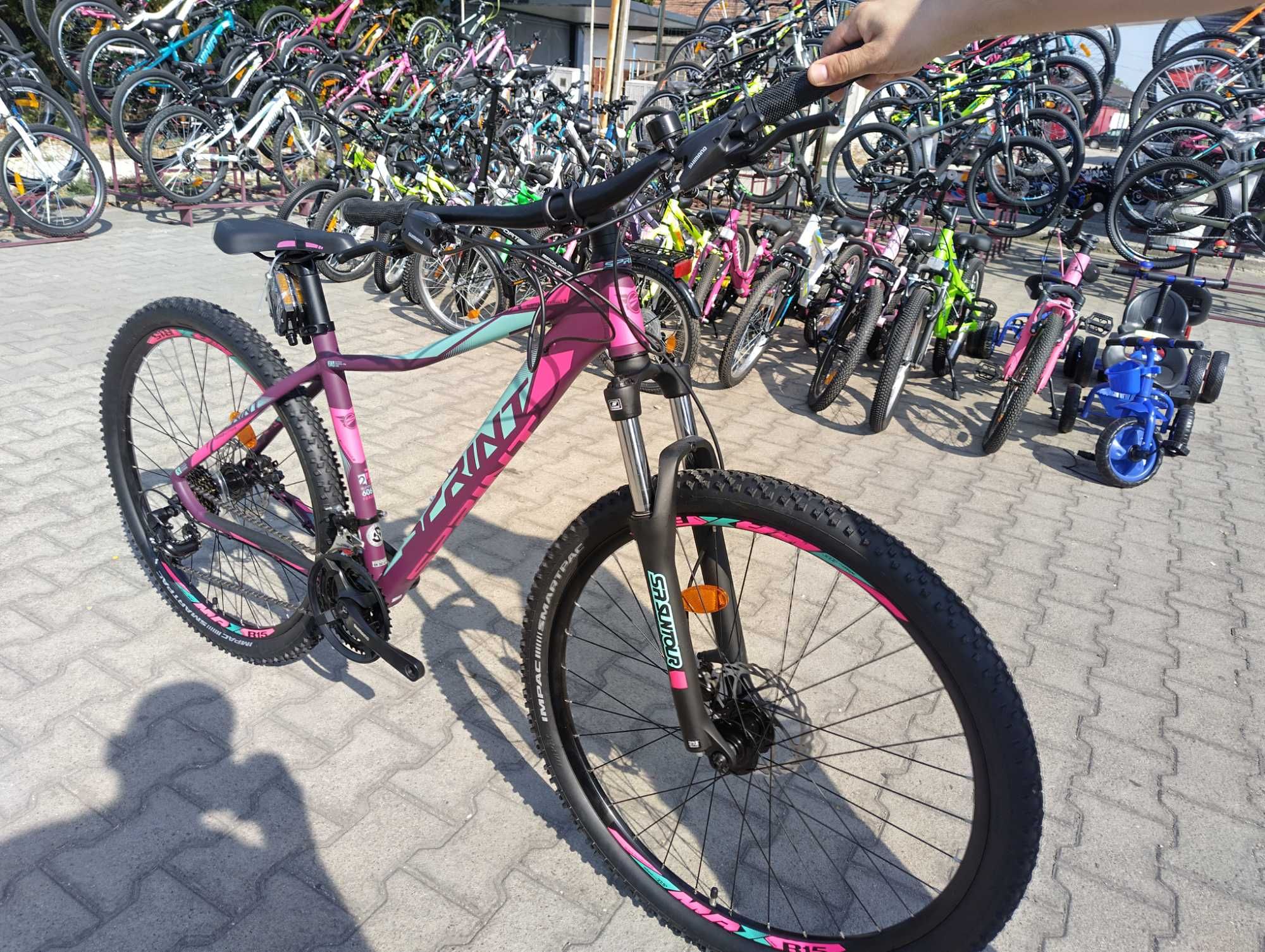 SPRINT Велосипед 27.5" MAVERICK LADY 440mm violet