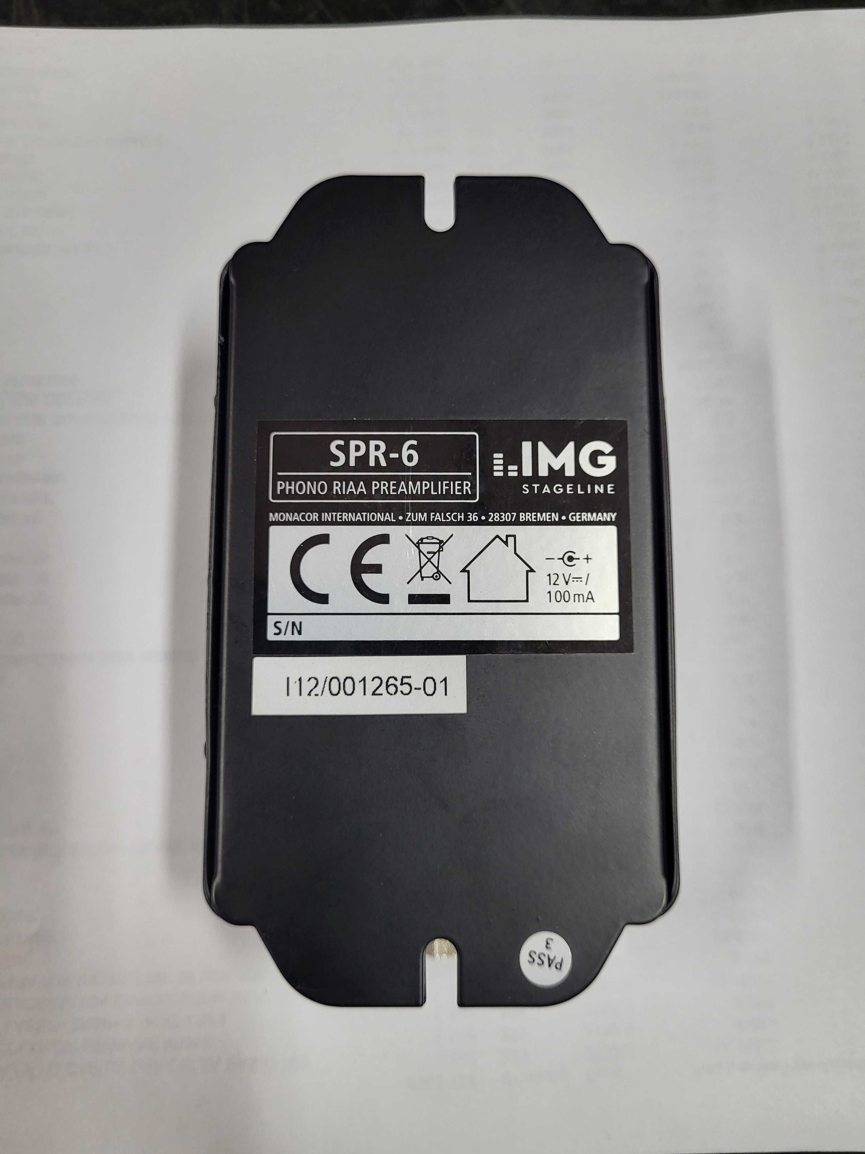 Preamplificator phono IMG Stageline SPR-6