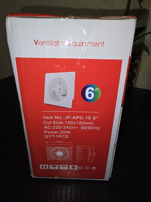 Ventilator baie pt.aerisit.