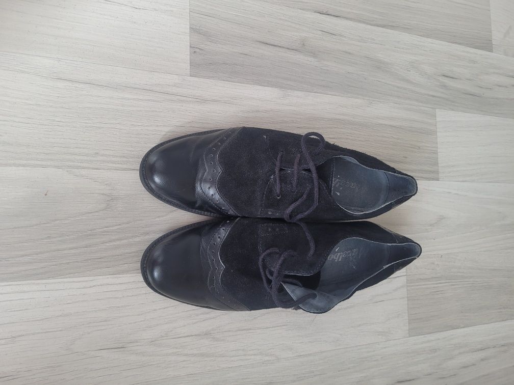 Pantofi de piele marime 38 Marelbo