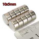 10x5mm неодимов МАГНИТ N52, Neodymium magnet NdFeB