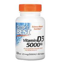 Vitamin D3 5,000IU  / Витамин D3 / 360капсул