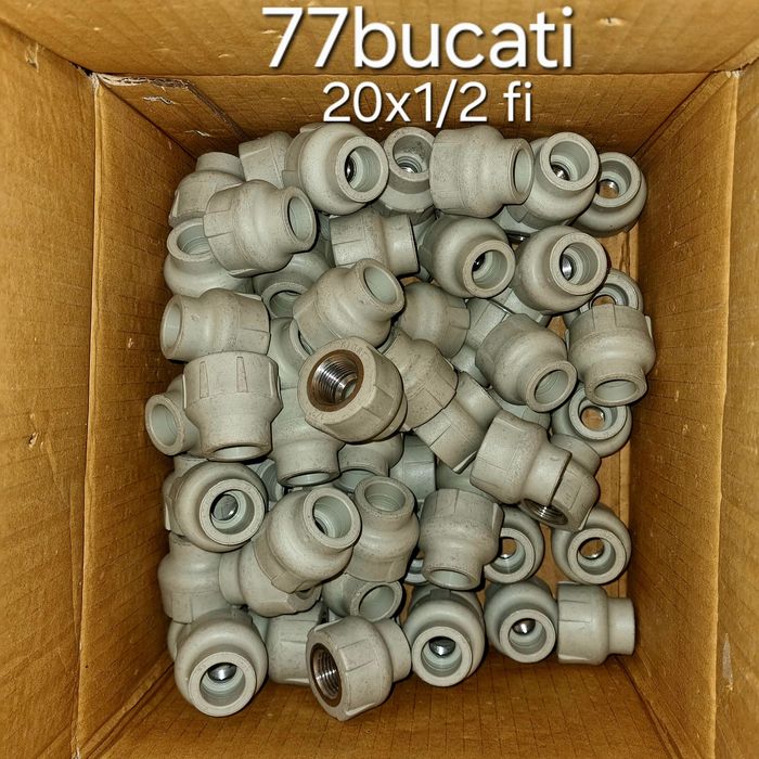 Vand fitinguri PPR gri noi FI20