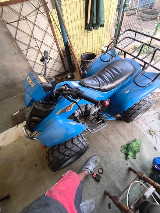 Atv de 125cc transmisie de cardan