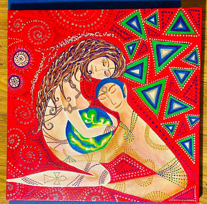 Picturi colorate unicat