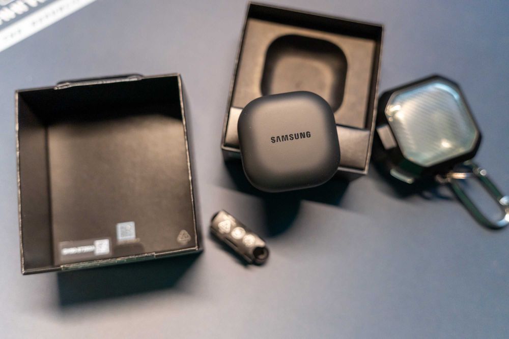 Căști Samsung Galaxy Buds2 Pro, graphite, garanție