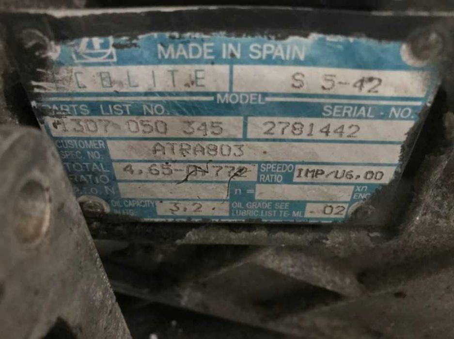 Cutie de viteze ZF S5-42 camion DAF - Piese de schimb DAF