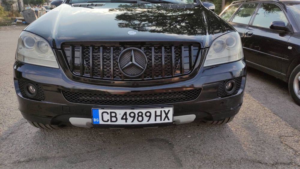 Решетка за Mercedes ML GT Black W164 05-08 преди фейса
