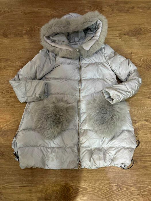 Зимно яке естествен пух
