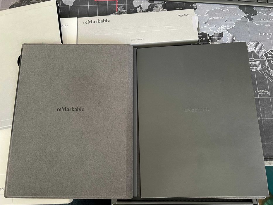 Tableta reMarkable 2. Bonus husă Book Folio și Marker incluse.