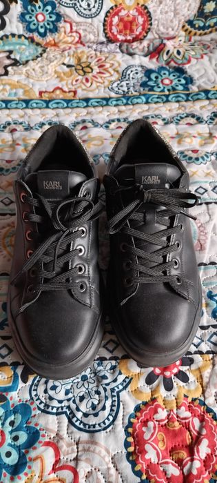 Pantofi adidași papuci dama Karl Lagerfeld Piele nr 39 stare foarte ok