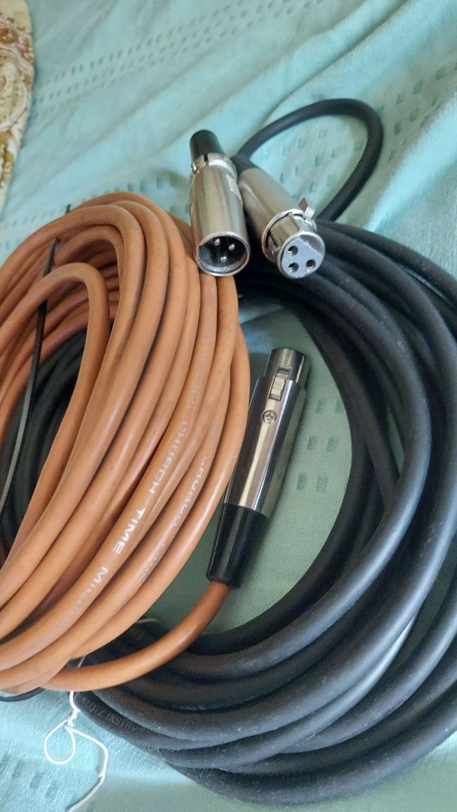 Cabluri profesionale speakon-xlr, jack-xlr, xlr-xlr,Monacor