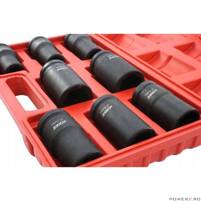 Trusa 8 tubulare de impact 3/4" 17- 32 mm Verke