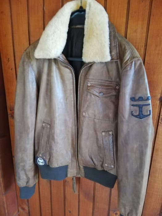 Geaca piele bărbati Sampo M Aviator