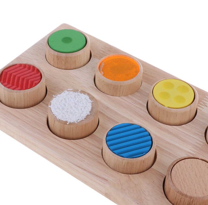 GOKI MEMO Дървен сортер по метод Монтесори за сензорика и око - ръка