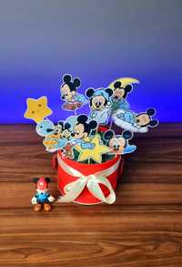 Toppere de pus pe tort cu baby Mickey