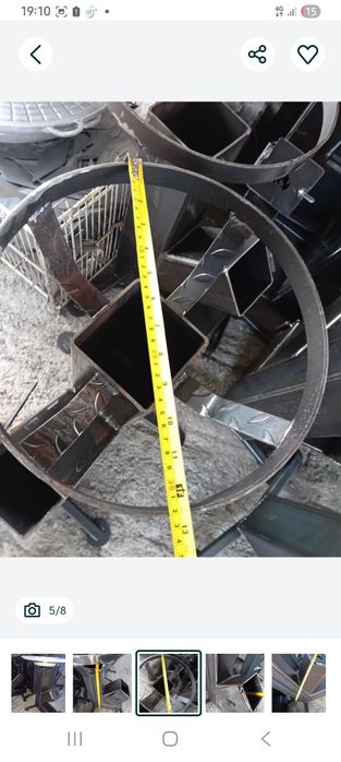 Soba racheta  teava patrata