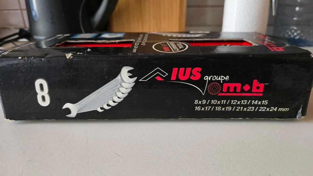 Set 8 chei fixe profesionale MOB & IUS
