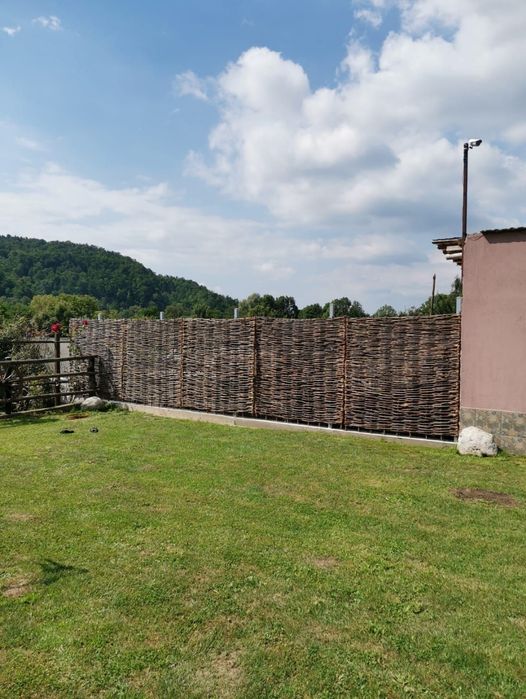 Panouri ornamentale, rustice , de gradina împletite manual