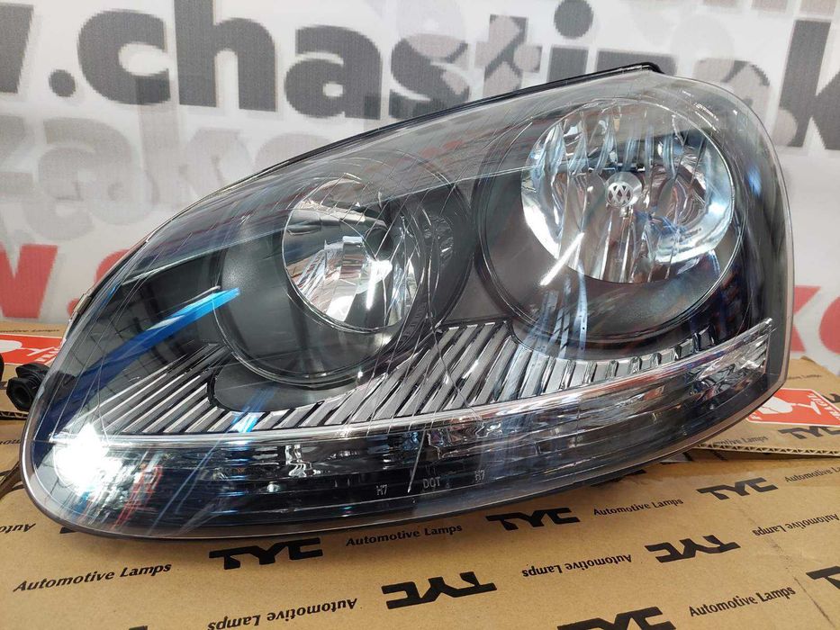 Фарове за VW GOLF 5 - черни