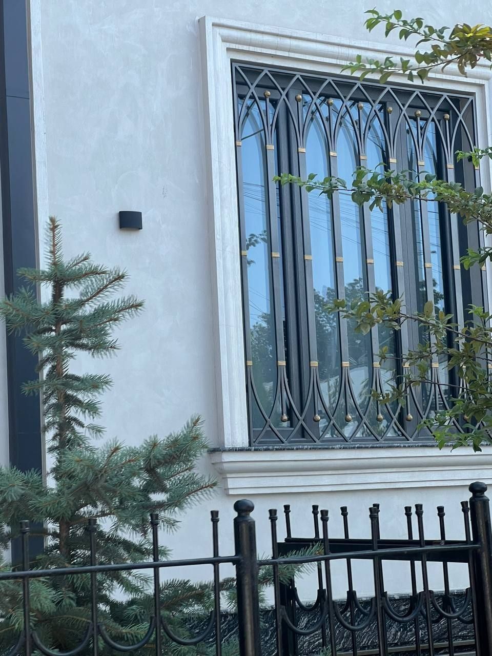 Решотка дарвоза перила