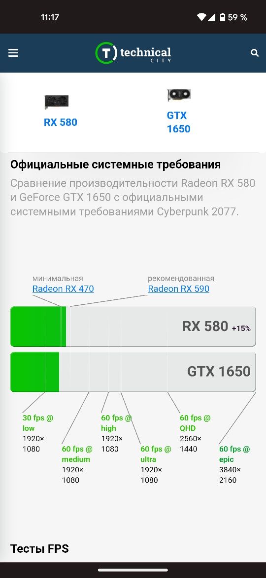 Core i7, ОЗУ 16Гб, SSD