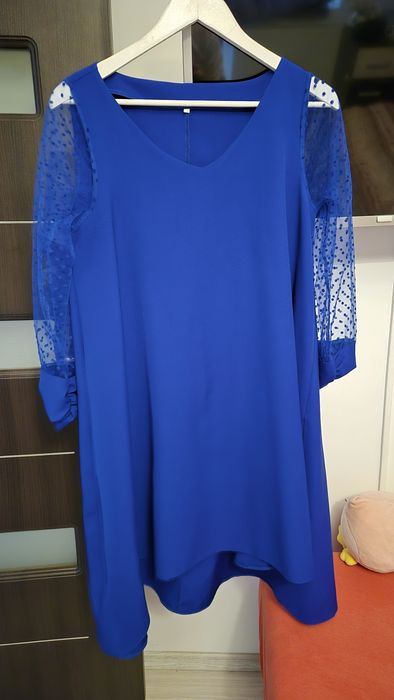 Rochie evenimente albastra masura 42